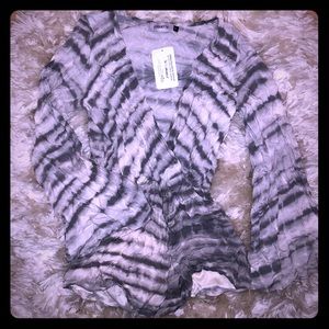 Blue Life inspired - grey tie dye  romper